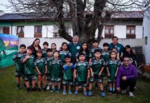 #Deportes: Las categorías infantiles de #Trelew, #PuertoMadryn y #Esquel recibieron sus flamantes #indumentarias